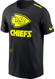 Nike Kansas City Chiefs Black Volt Short Sleeve T Shirt