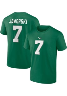 Ron Jaworski Philadelphia Eagles Kelly Green Name And Number Short Sleeve Player T Shirt
