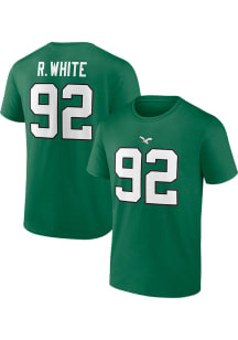 Reggie White Philadelphia Eagles Kelly Green Name And Number Short Sleeve Player T Shirt