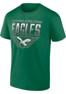 Philadelphia Eagles Kelly Green STANDARD BUILD Short Sleeve T Shirt