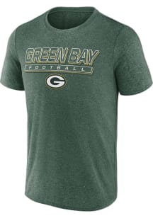 Green Bay Packers Green Quick Repeat Short Sleeve T Shirt