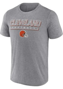 Cleveland Browns Brown Quick Repeat Short Sleeve T Shirt