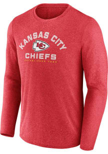 Kansas City Chiefs Red Tech Arch Poly Long Sleeve T-Shirt