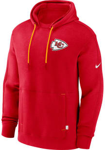 Nike Kansas City Chiefs Mens Red Layered Logo Fashion Hood