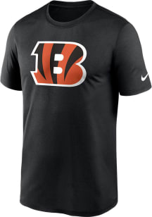 Nike Cincinnati Bengals Black Logo Legend Short Sleeve T Shirt