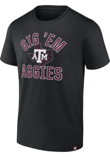 Texas A&amp;M Aggies Black Biblend Staple Hometown Short Sleeve T Shirt