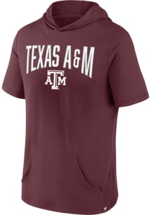 Texas A&amp;M Aggies Maroon Biblend Short Sleeve Hoods