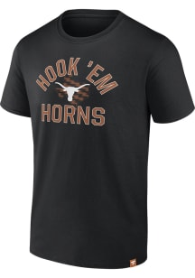 Texas Longhorns Black Biblend Staple Hometown Short Sleeve T Shirt
