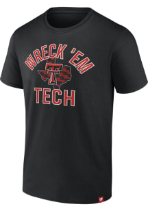 Texas Tech Red Raiders Black Biblend Staple Hometown Short Sleeve T Shirt