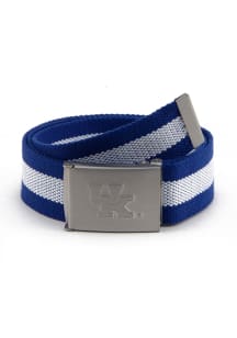 Kentucky Wildcats Fabric Stripe Belt Mens Belt
