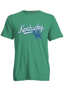 Kentucky Wildcats Kelly Green Tail Sweep Short Sleeve Fashion T Shirt