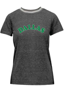 Dallas Ft Worth Womens Grey Ringer Short Sleeve T-Shirt