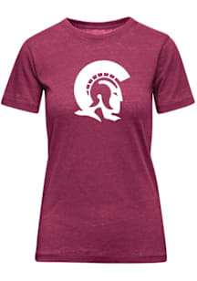 U of A at Little Rock Trojans Womens Maroon Encore Short Sleeve T-Shirt