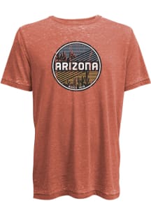 Arizona Red Desert Circle Short Sleeve Fashion T Shirt