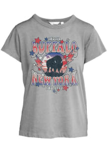 Buffalo Womens Grey The 716 Short Sleeve T-Shirt