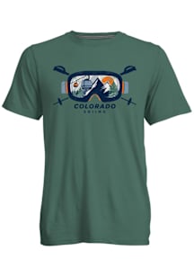 Colorado Green Ski Mask Short Sleeve Fashion T Shirt