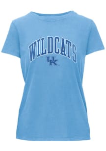 Kentucky Wildcats Womens Light Blue Essentials Short Sleeve T-Shirt