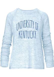 Kentucky Wildcats Womens Light Blue Bumblebee Crew Sweatshirt