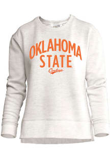 Oklahoma State Cowboys Womens Oatmeal Unity Crew Sweatshirt