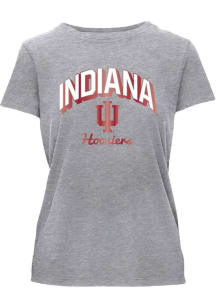 Indiana Hoosiers Foil Essentials Short Sleeve T-Shirt - Grey