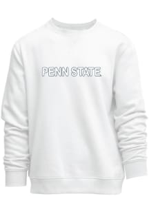 Penn State Nittany Lions Womens White Everyday Chenille Crew Sweatshirt