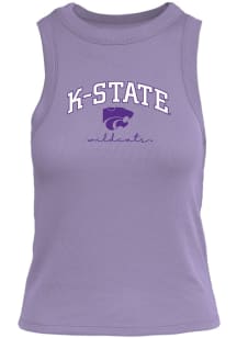 Womens Purple K-State Wildcats Sunseeker Tank Top