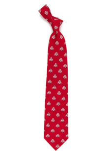 Echo Ohio State Buckeyes Mens Tie - Red