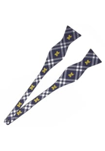 Rhodes Bow Michigan Wolverines Mens Tie - Yellow