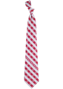 Check Indiana Hoosiers Mens Tie - Red