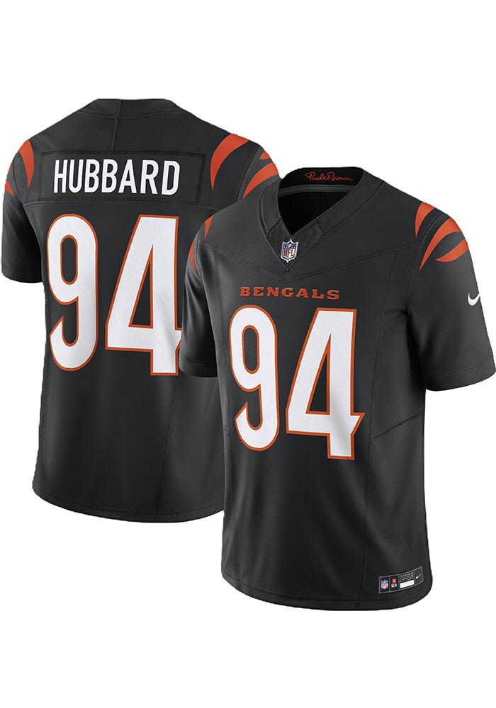 Sam Hubbard Nike Cincinnati Bengals Mens Black Home Design Limited Football Jersey