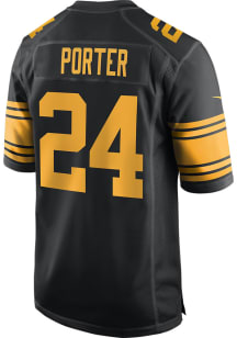 Joey Porter Jr  Nike Pittsburgh Steelers Black Alt Football Jersey