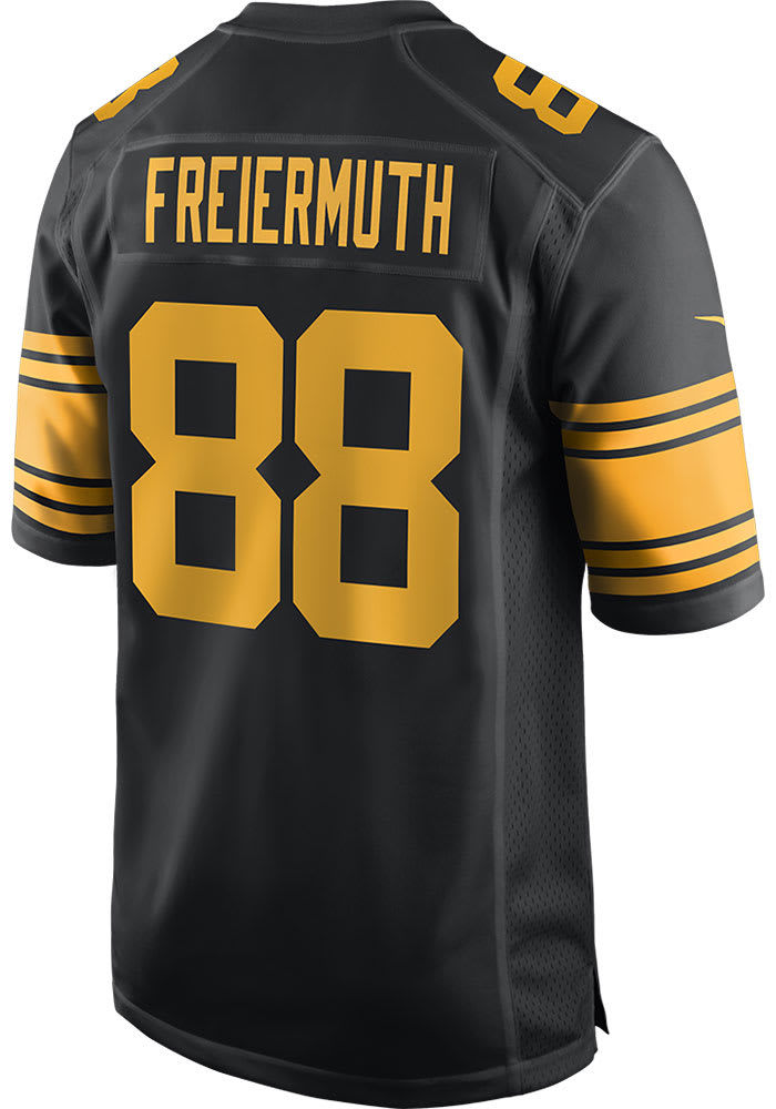 Nike Pittsburgh Steelers No36 Jerome Bettis Black Team Color Men's Stitched NFL Vapor Untouchable Limited Jersey
