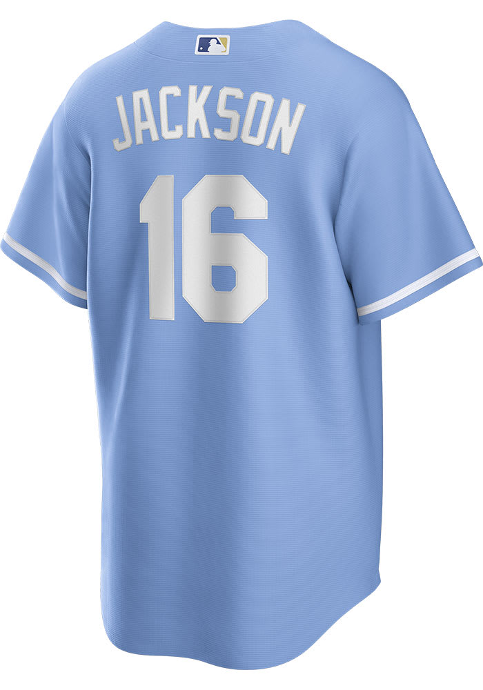 Bo Jackson Kansas City Royals Split Light Blue White Jersey - All