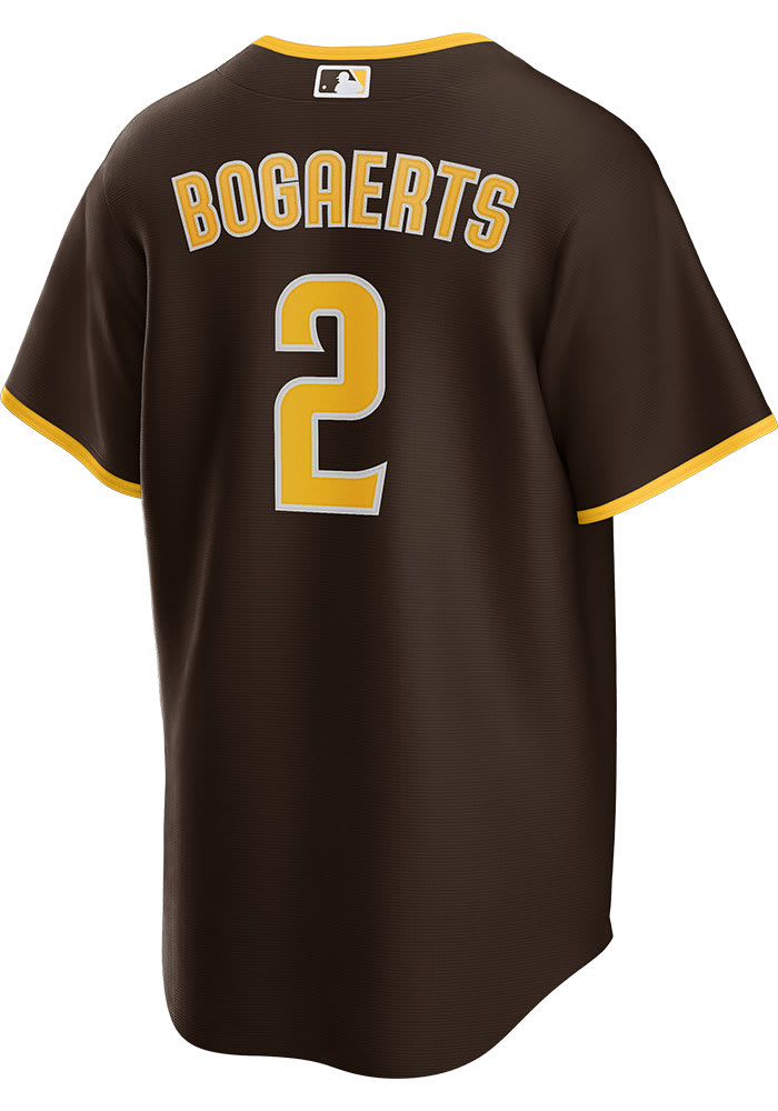 Fanatics (Nike) Xander Bogaerts San Diego Padres Replica Alt Jersey - Brown, Brown, 100% POLYESTER, Size L, Rally House