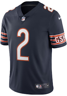 DJ Moore Nike Chicago Bears Mens Navy Blue Vapor F.U.S.E. Limited Football Jersey