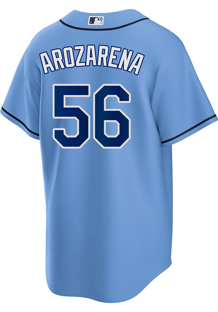 Tampa Bay Rays Nike Official Replica Home Jersey - Mens with Arozarena 56  printing