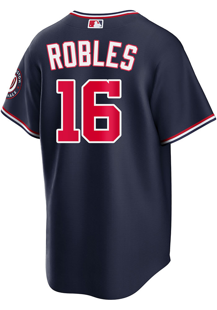 Victor Robles Men's Washington Nationals Alternate Team Jersey - Navy  Replica