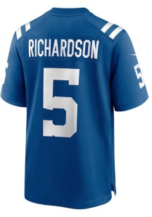 Anthony Richardson  Nike Indianapolis Colts Blue Home Game Football Jersey