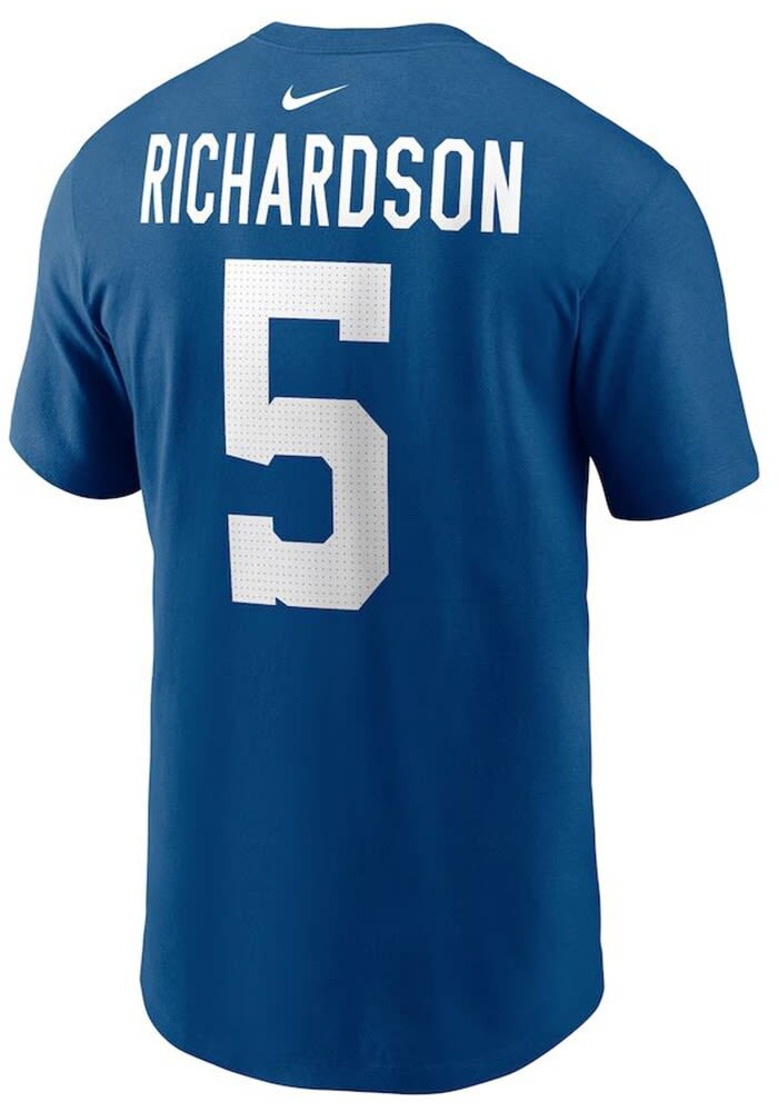 ANTHONY RICHARDSON SIGNED INDIANAPOLIS COLTS NIKE SCREENPRINT JERSEY  FANATICS QR