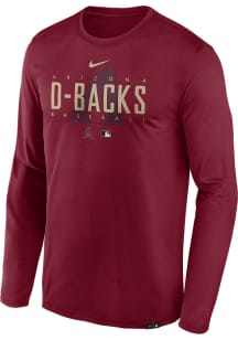Nike Arizona Diamondbacks Red Legend Team Issue Long Sleeve T-Shirt