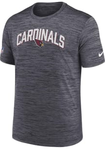 Nike Arizona Cardinals Black Velocity Short Sleeve T Shirt