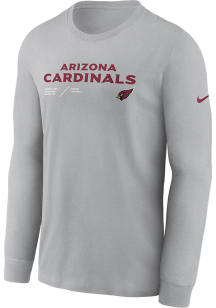 Nike Arizona Cardinals Grey Team Issue Legend Long Sleeve T-Shirt