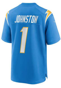 Quentin Johnston  Nike Los Angeles Chargers Blue Home Game Football Jersey