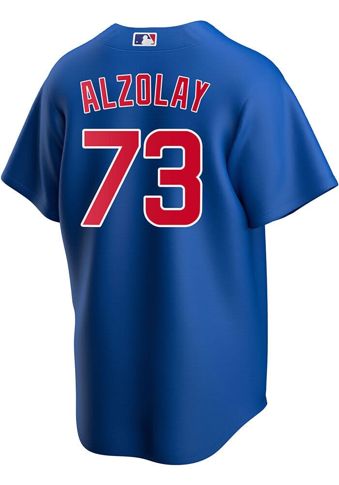 Adbert alzolay #73 Chicago Cubs mens replica alt logo Shirt, hoodie,  sweater, long sleeve and tank top