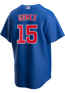 Yan Gomes Chicago Cubs Mens Replica Alt Jersey - Blue