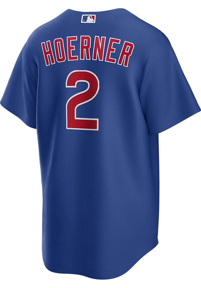 Nico Hoerner Chicago Cubs City Connect 2021 Baseball Player Jersey