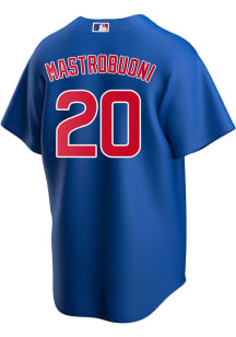 Miles Mastrobuoni Chicago Cubs Mens Replica Alt Jersey - Blue