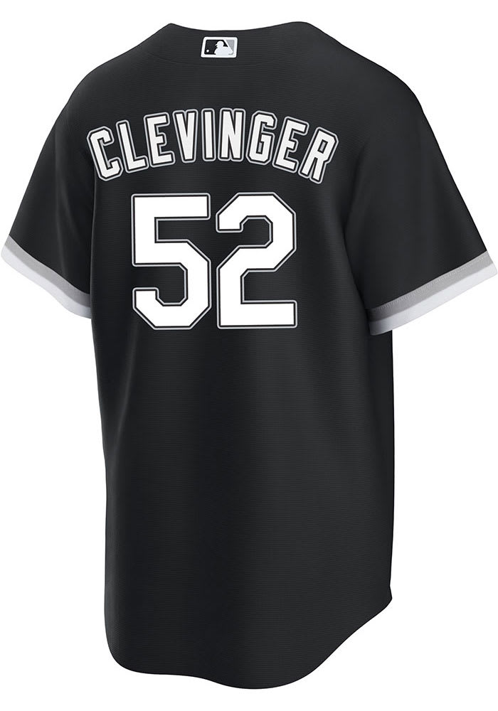 Mike Clevinger Chicago White Sox Alternate White Jersey by NIKE