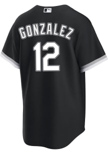 Romy Gonzalez Chicago White Sox Mens Replica Alt Jersey - Black