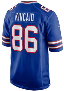 Dalton Kincaid  Nike Buffalo Bills Blue Home Game Football Jersey